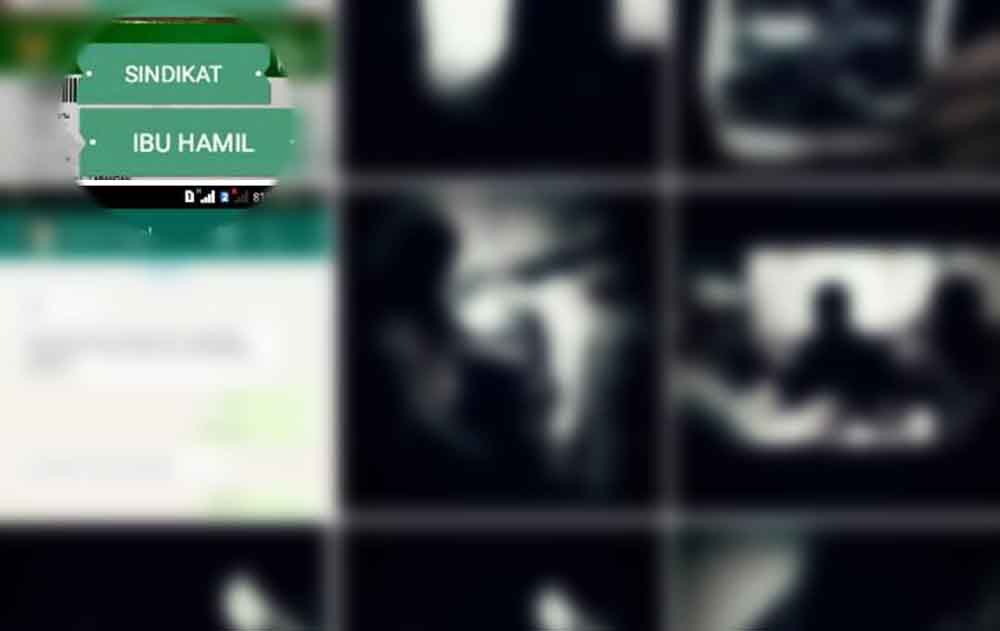 Capture aktifitas akun Instagram Lembaga Kesejahteraan Keluarga yang diduga perdagangkan bayi. 

