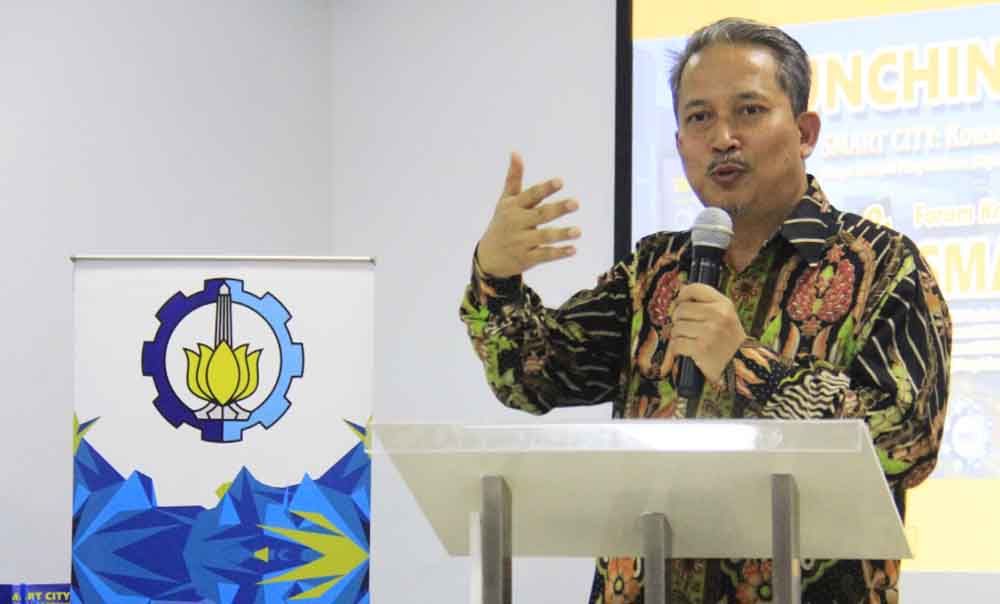 Acara peluncuran buku smart city