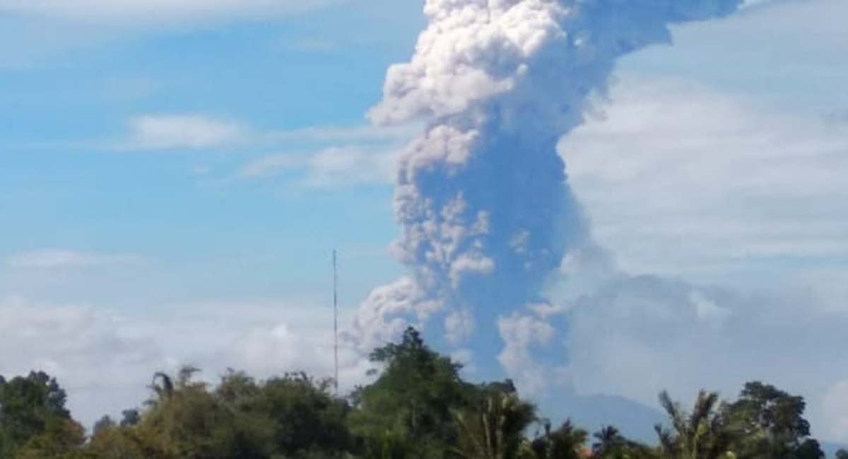 Erupsi Gunung Soputan/Istimewa