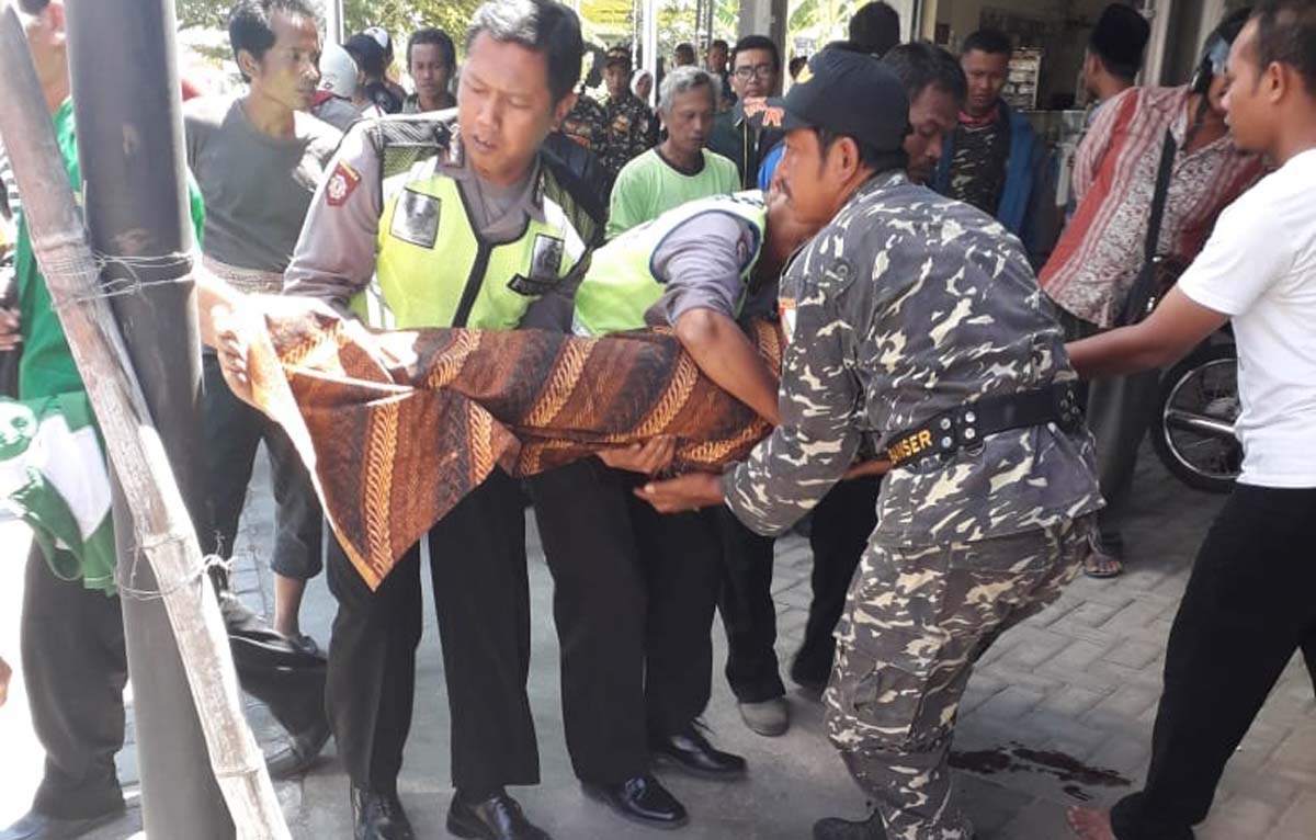 Banser di Ponorogo jadi Korban Tabrak Lari