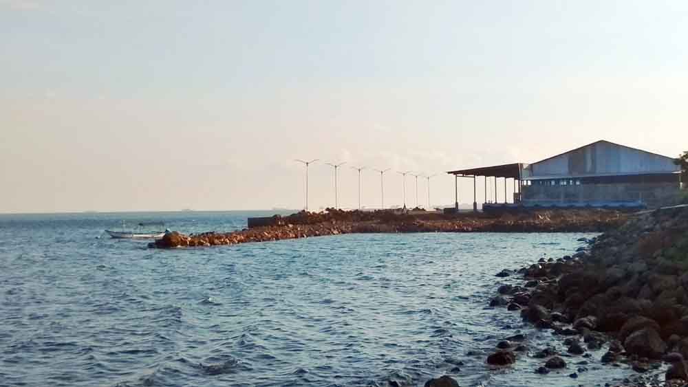 Reklamasi Pantai Watu Dodol di Kecamatan Kalipuro, Banyuwangi 