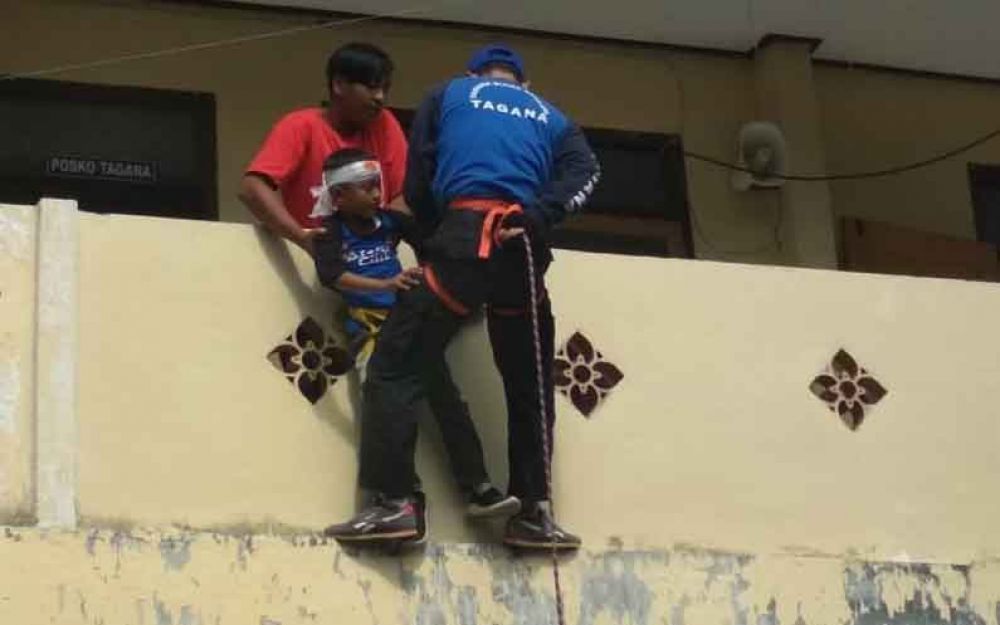 Pelatihan bagi Tagana Cilik di Ponorogo