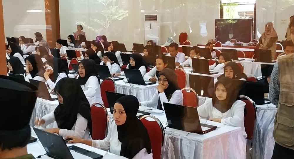 Suasana tes CPNS/ Ilustrasi