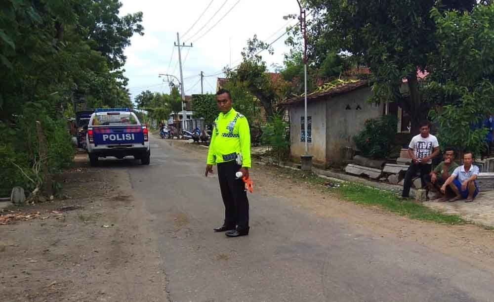 TKP balita tertabrak pikap