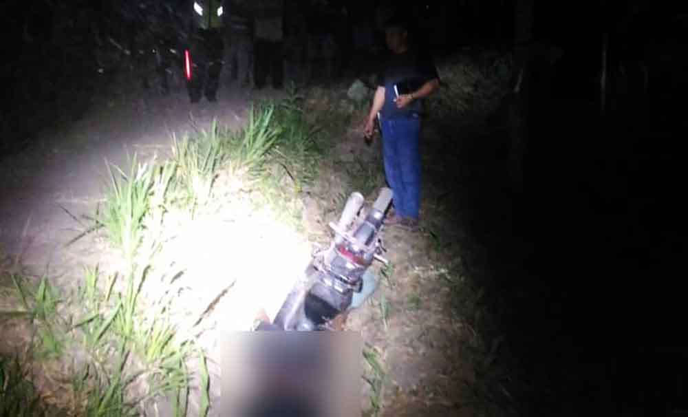 Kondisi petani tewas terperosok di parit sawah