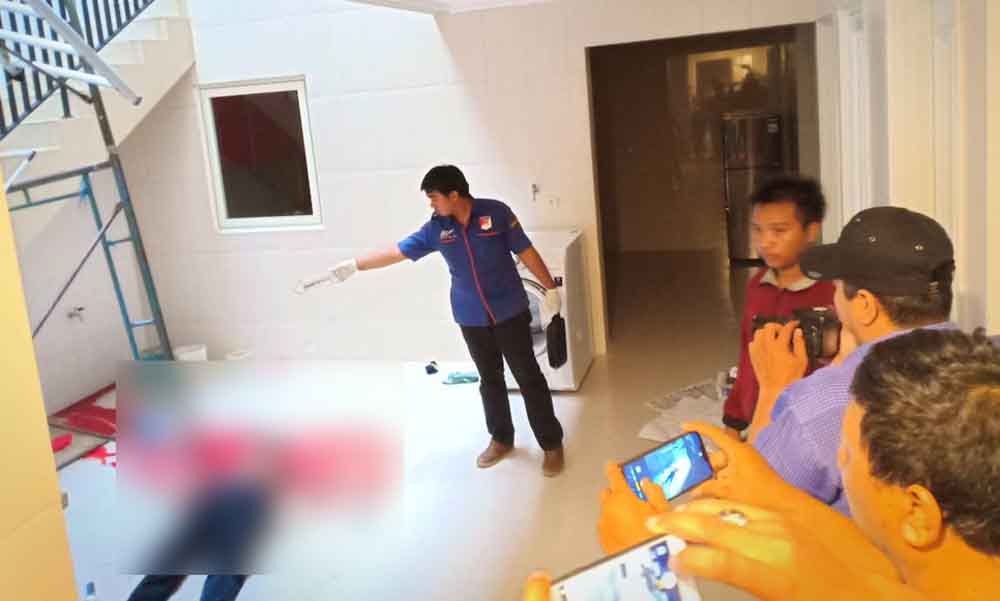 Olah TKP korban tewas 