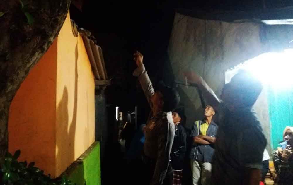 TKP korban tewas tersengat listrik