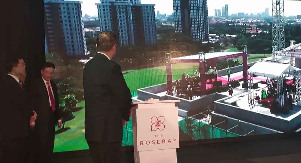 Acara Topping Off Ceremony The Rosebay