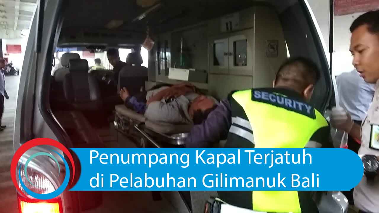 Video: Penumpang Kapal Terjatuh di Pelabuhan Gilimanuk Bali