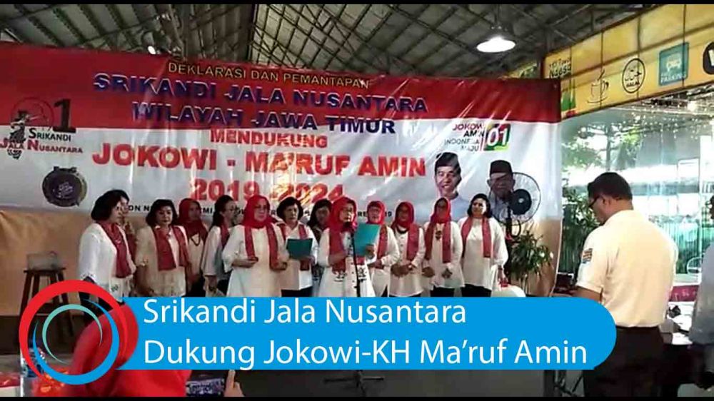 Video: Srikandi Jala Nusantara Dukung Jokowi-KH Ma'ruf Amin