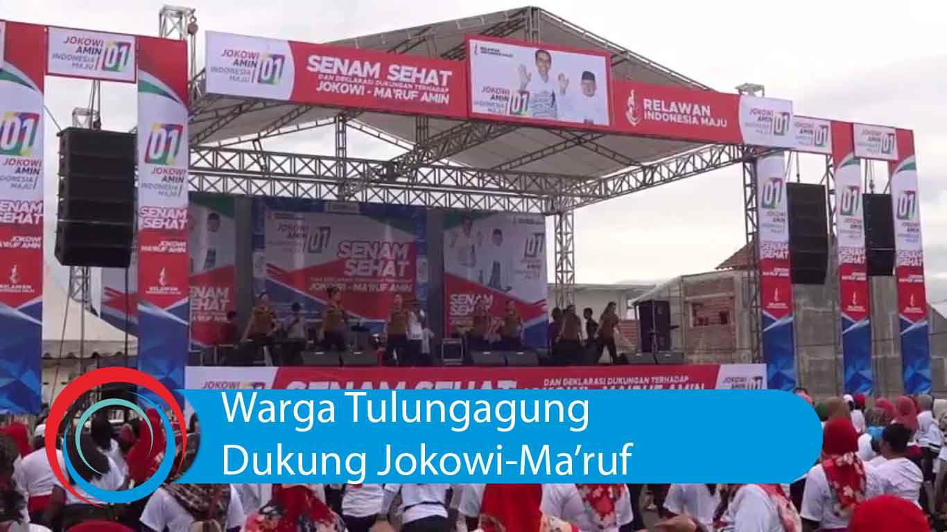 Video: Warga Tulungagung Dukung Jokowi-Ma'ruf