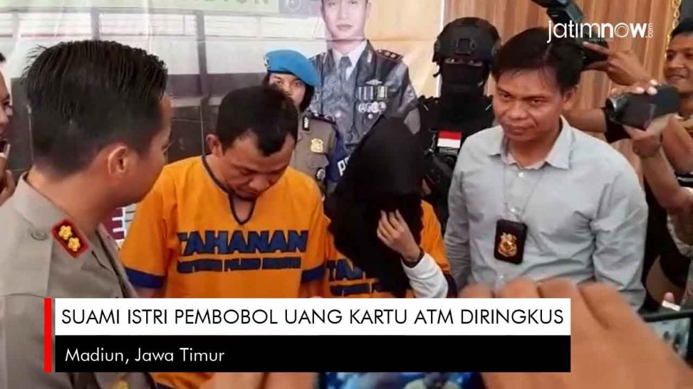 Video: Suami Istri Pembobol Uang Kartu ATM Diringkus