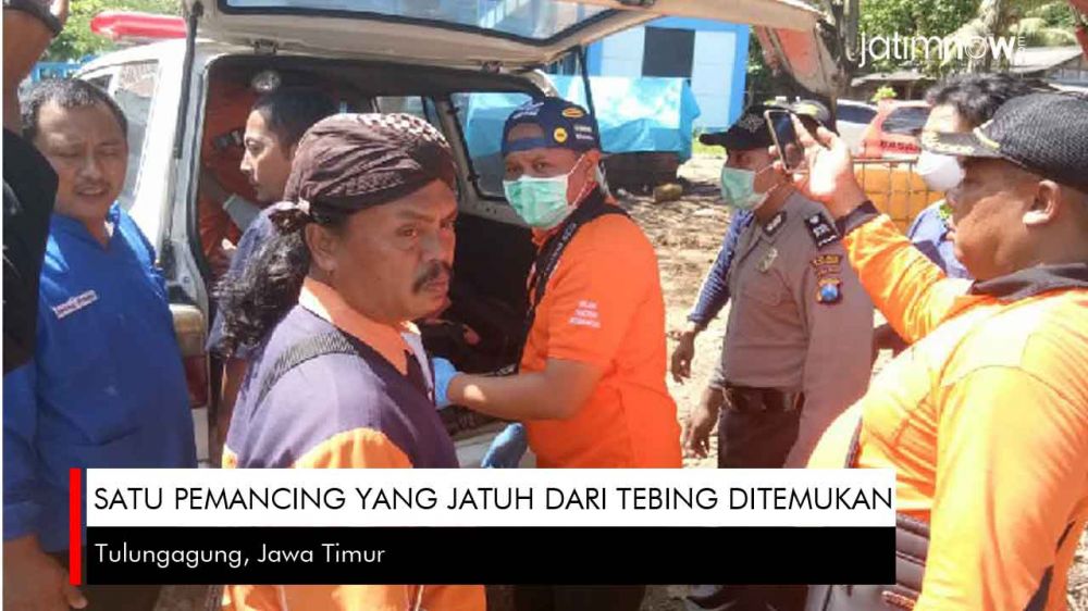 Video: Satu Pemancing yang Jatuh dari Tebing di Tulungagung Ditemukan