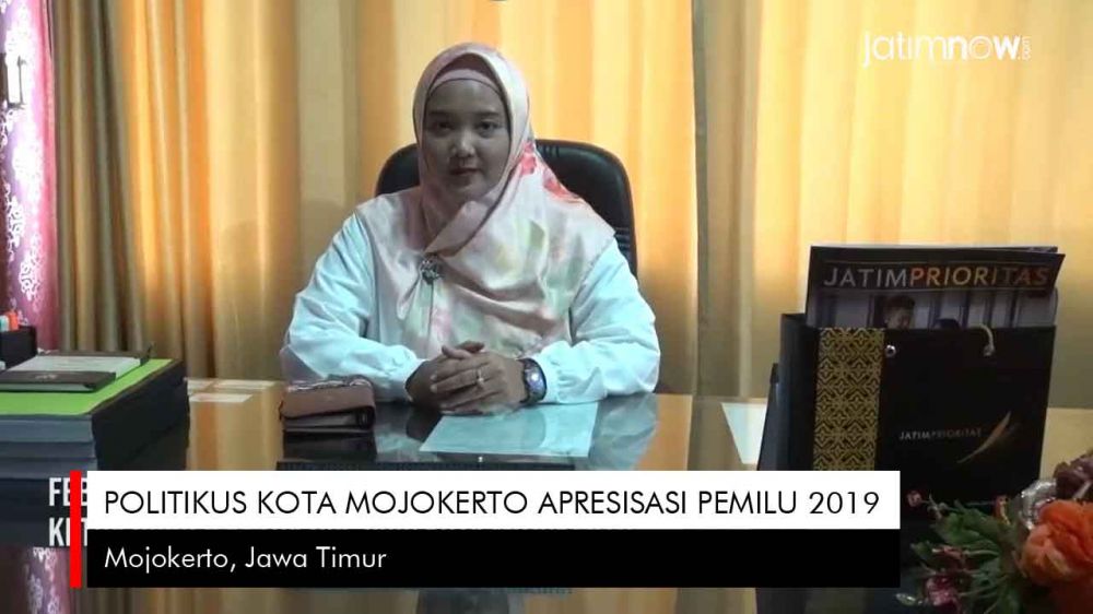 VIdeo: Politikus Kota Mojokerto Apresiasi Pemilu 2019