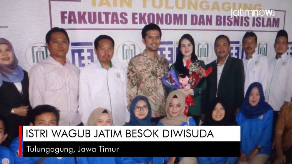 Video: Besok Istri Wagub Jatim Diwisuda