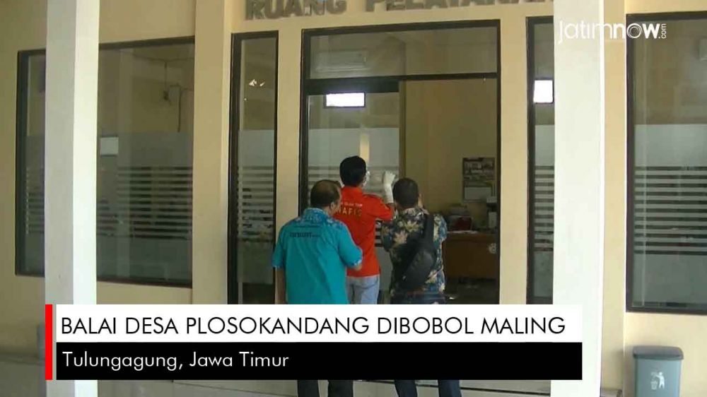 Video: Balai Desa Plosokandang Dibobol Maling