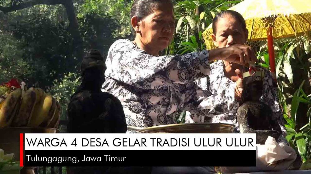 Video: Warga 4 Desa di Tulungagung Gelar Tradisi Ulur Ulur