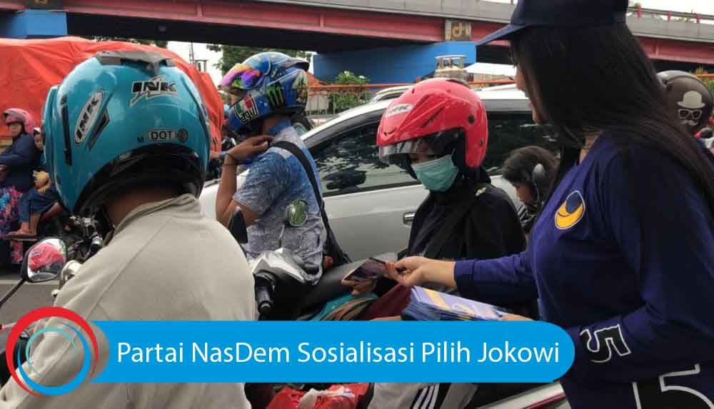 Video: Partai NasDem Sosialisasi Pilih Jokowi