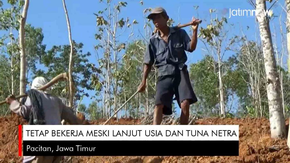 Video: Tetap Bekerja Meski Lanjut Usia dan Tuna Netra