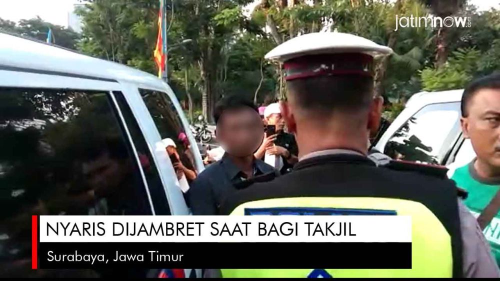 Video: Nyaris Dijambret saat  Bagi Takjil