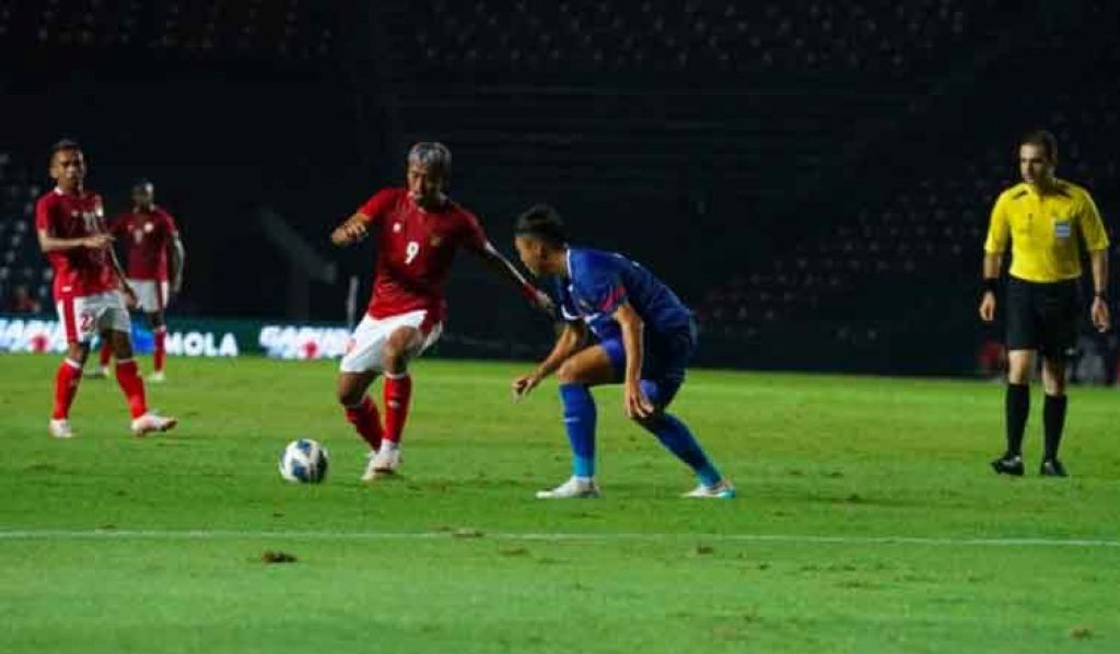 Timnas Indonesia melawan Taiwan (Foto: PSSI via Republika)


