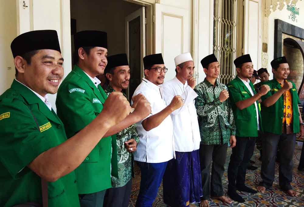 Silaturrahmi ke PCNU Surabaya, Ketua: Pak Machfud NU-nya Seribu Persen