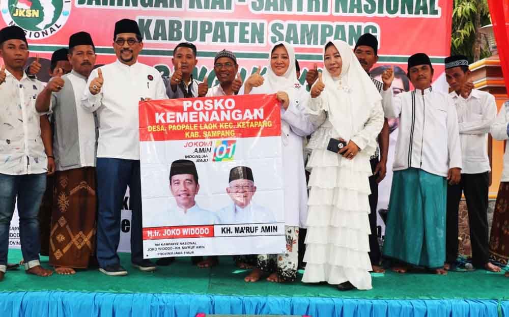 Timses Jokowi Jatim Keliling Sampang, Mahfud: Aura Menang Makin Kuat