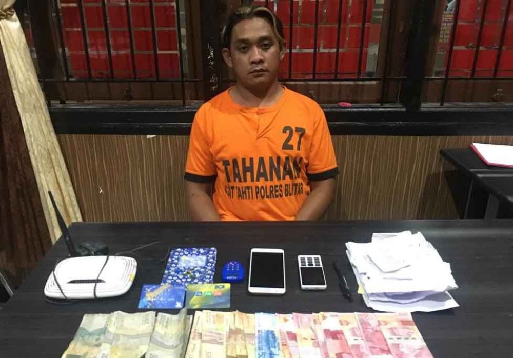 Pelaku togel online diamankan