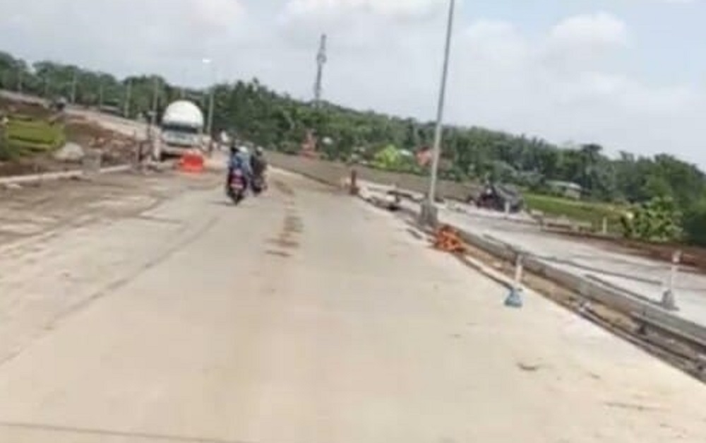 Ruas Tol Malang - Pandaan saat ditelusuri jatimnow.com beberapa hari lalu.