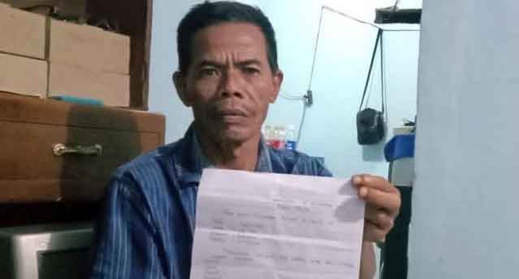 Asbollah tunjukkan surat hasil pertemuan
