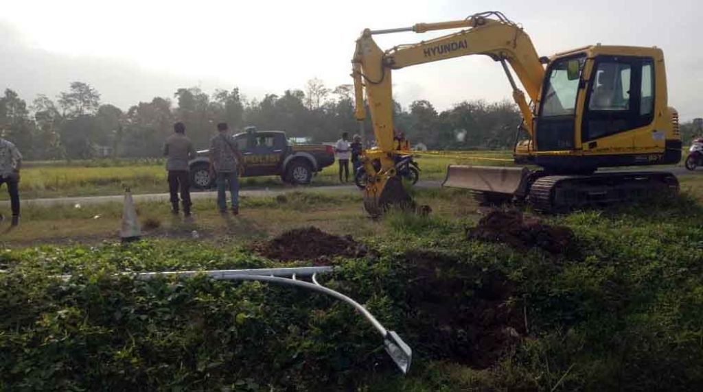 Lokasi tempat pekerja yang tewas