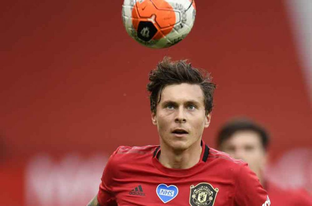 Victor Lindelof (Foto: EPA-EFE/Peter Powell)


