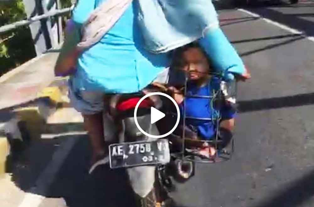 Screenshoot video yang beredar dan menjadi viral