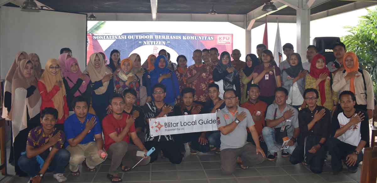 Komunitas facebook Blitar bersama KPU.