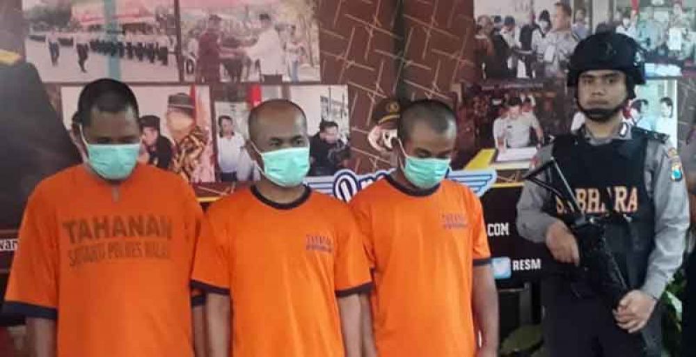 Ketiga pelaku pemerasan ditangkap
